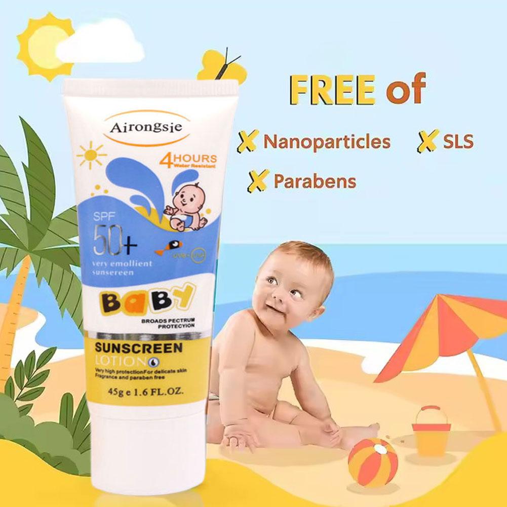 كريم واقي من الشمس للأطفال من  - مراجعة Baby Sunscreen Lotion وسعره