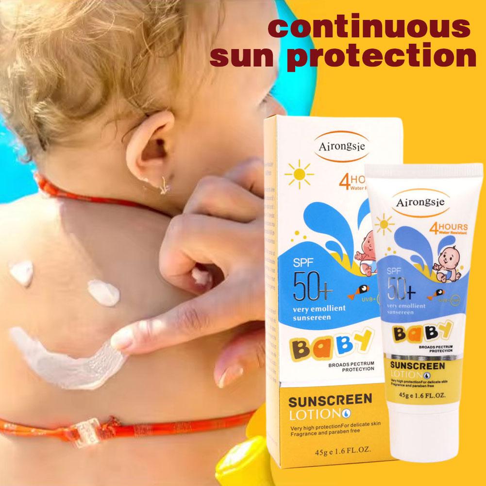 كريم واقي من الشمس للأطفال من  - مراجعة Baby Sunscreen Lotion وسعره